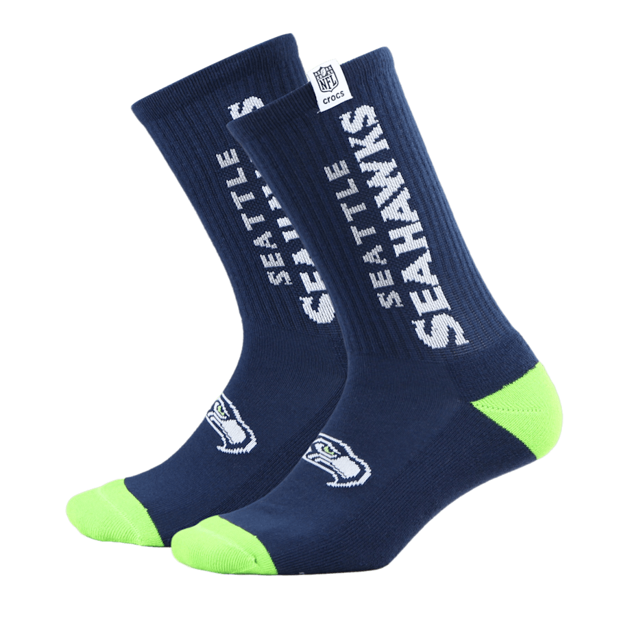 NFL Seattle Seahawks Crocs Socks - US 1535