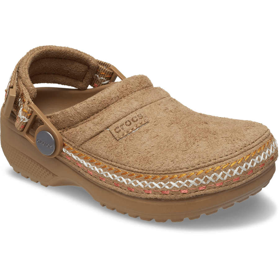 Kids' Crafted Vegan Suede Stitch Clog - US 7734