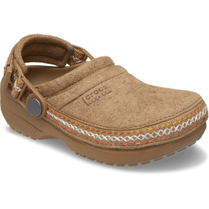 Kids' Crafted Vegan Suede Stitch Clog - US 7734