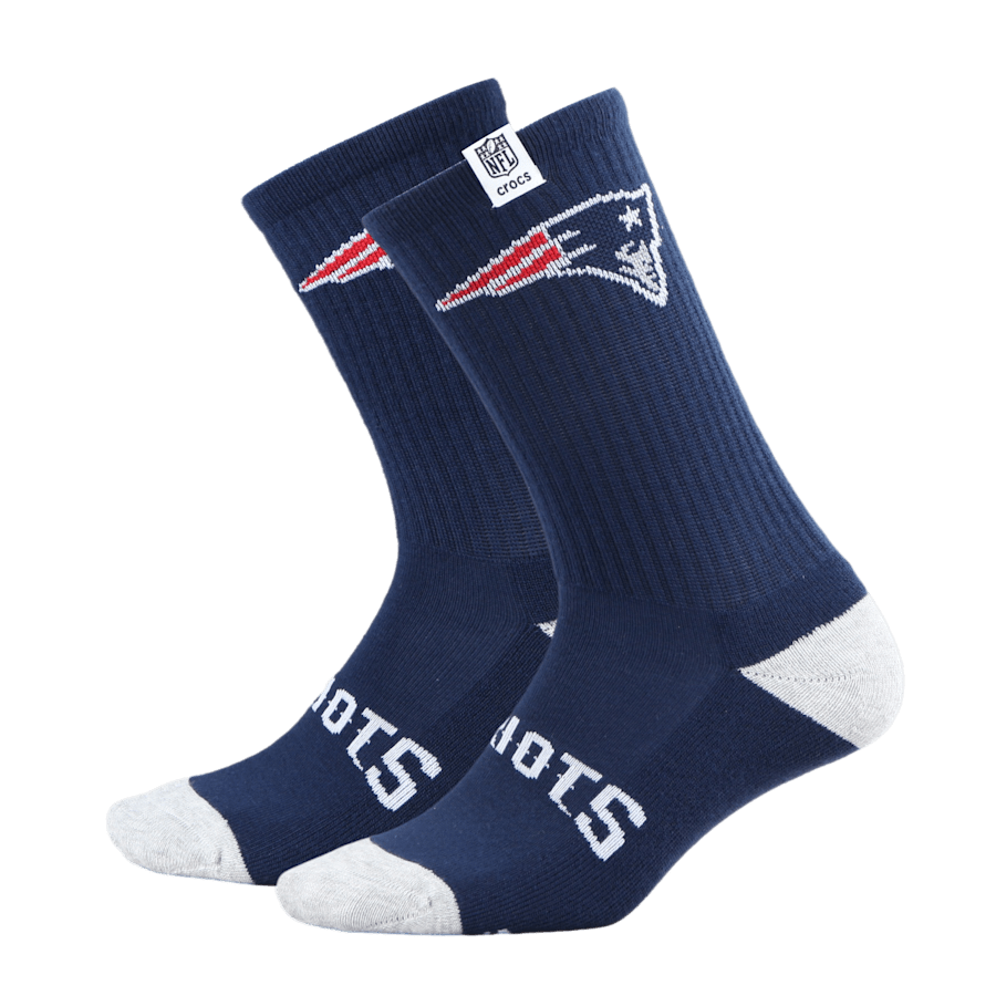 NFL New England Patriots Crocs Socks - US 9504