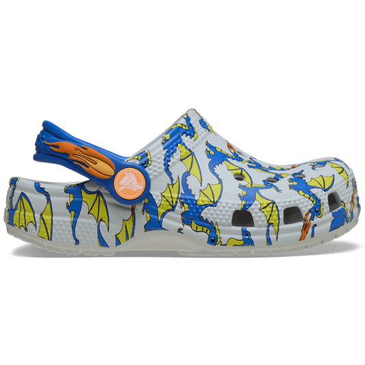 Toddler Classic Dragon Graphic Clog - US 2126