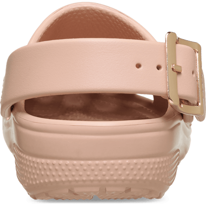 Classic Metallic Buckle Clog - US 4788