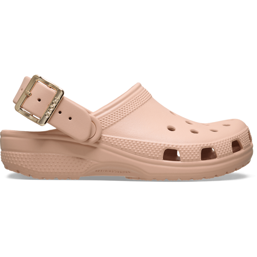 Classic Metallic Buckle Clog - US 4788