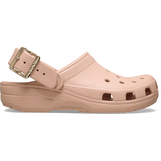 Classic Metallic Buckle Clog - US 4788