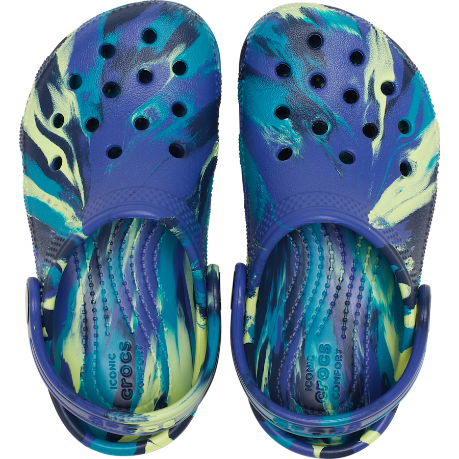 Kids' Classic Marbled Clog - US 7602