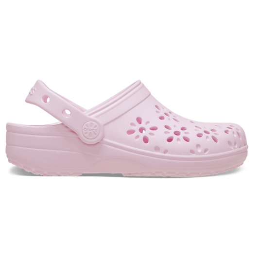 Kids' Classic Floral Cut-Out Clog - US 3114