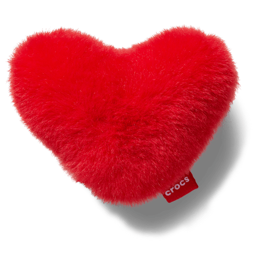 Red Fuzzy Heart - US 3671
