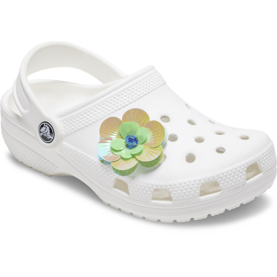 Sequin Green Flower - US 0650